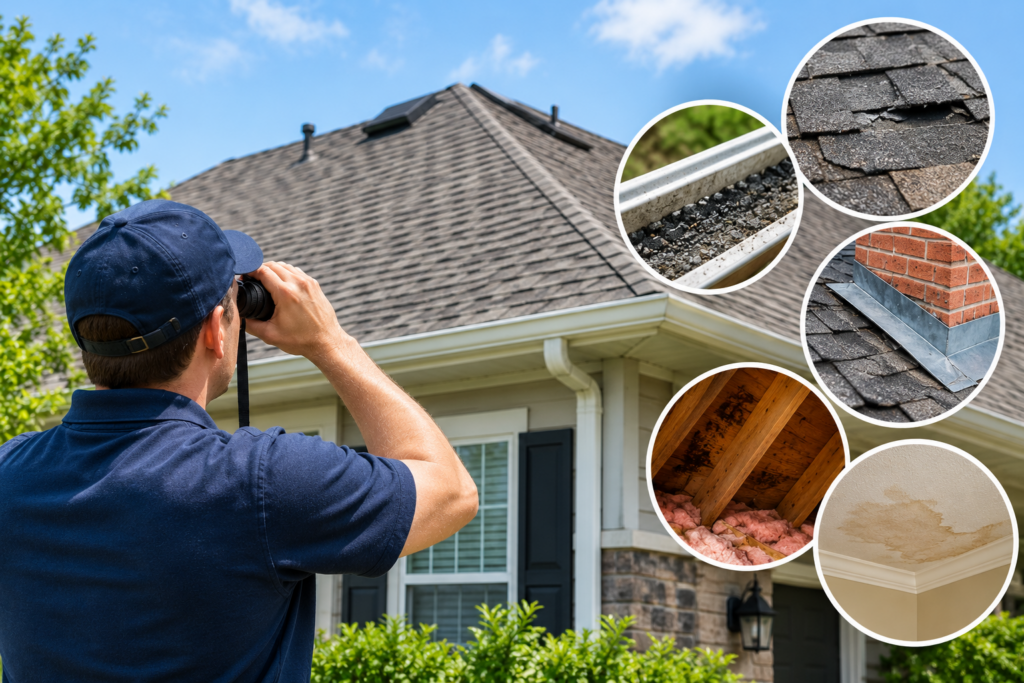 Roof Damage Inspection