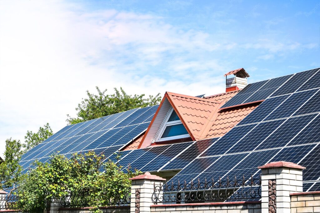 Roof Solar Panel Installation